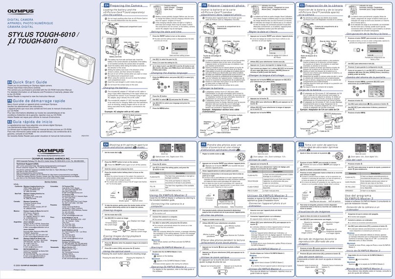 Olympus u TOUGH-6010 User manual