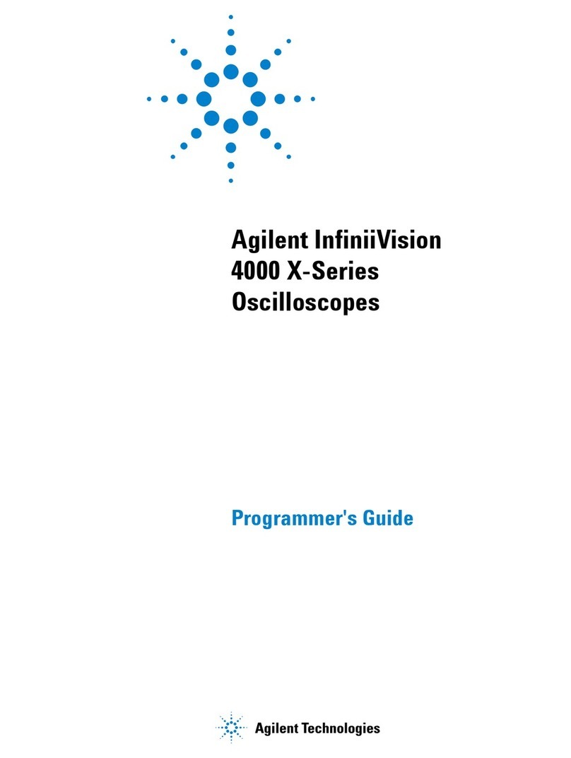 Agilent Technologies InfiniiVision 4000 X-Series Manual