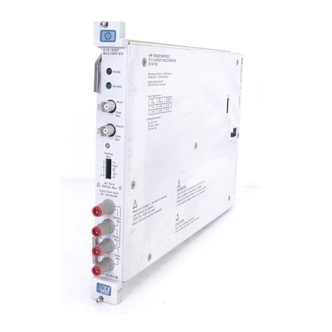 HP E1411A User manual