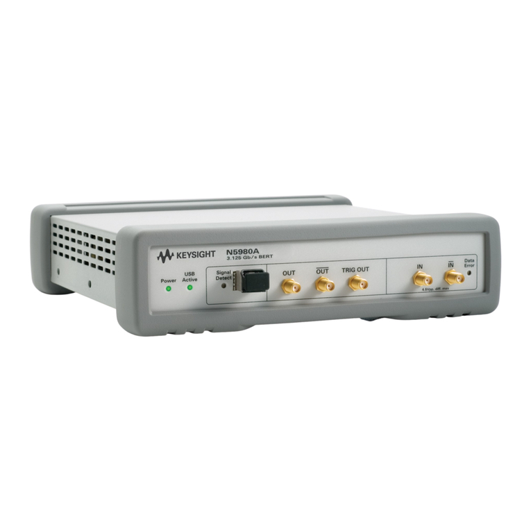 Agilent Technologies N5980A User manual
