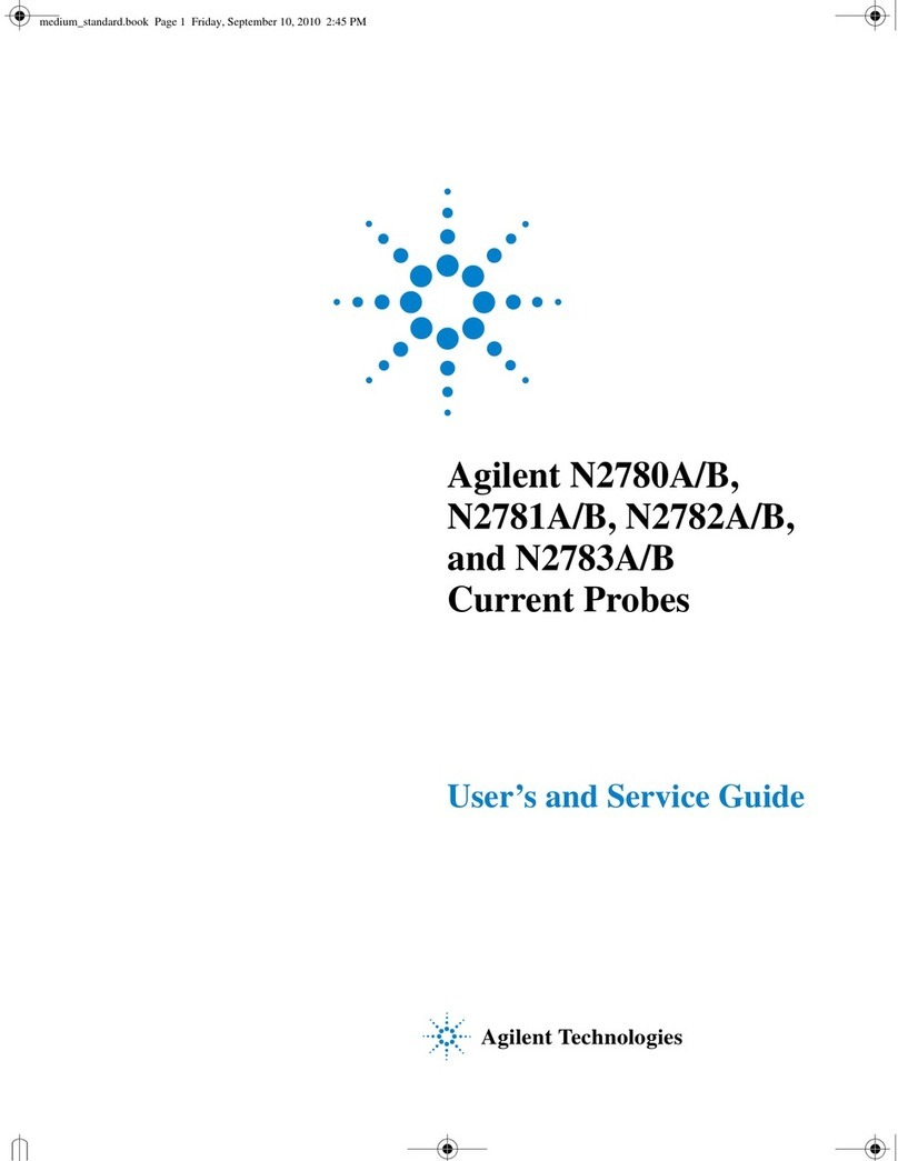 Agilent Technologies N2780A User's and service guide