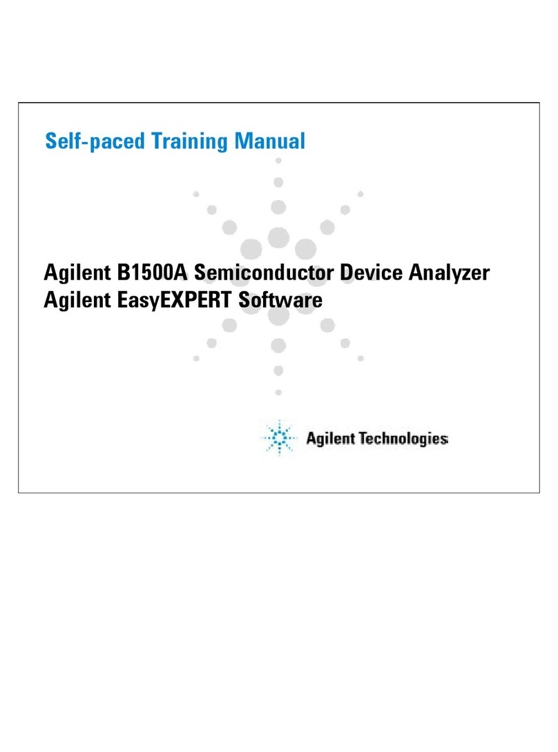 Agilent Technologies B1500A Installation guide