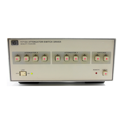 Agilent Technologies 11713A Service manual