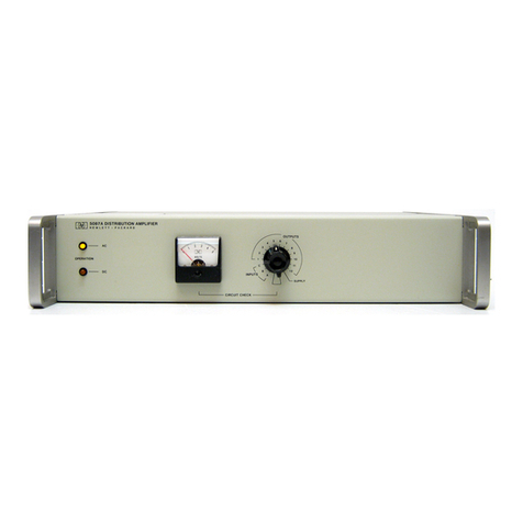HP 5087A Use and care manual