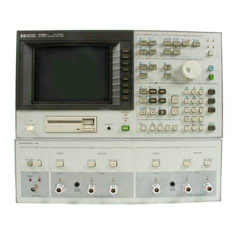 HP 4195A User manual