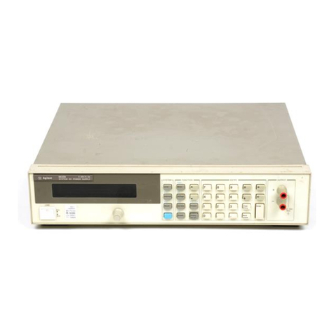 Agilent Technologies 66332A Service manual