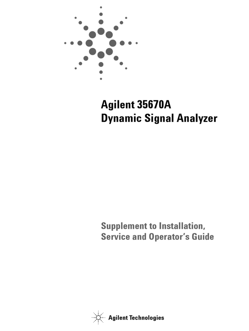 Agilent Technologies 35670A User manual