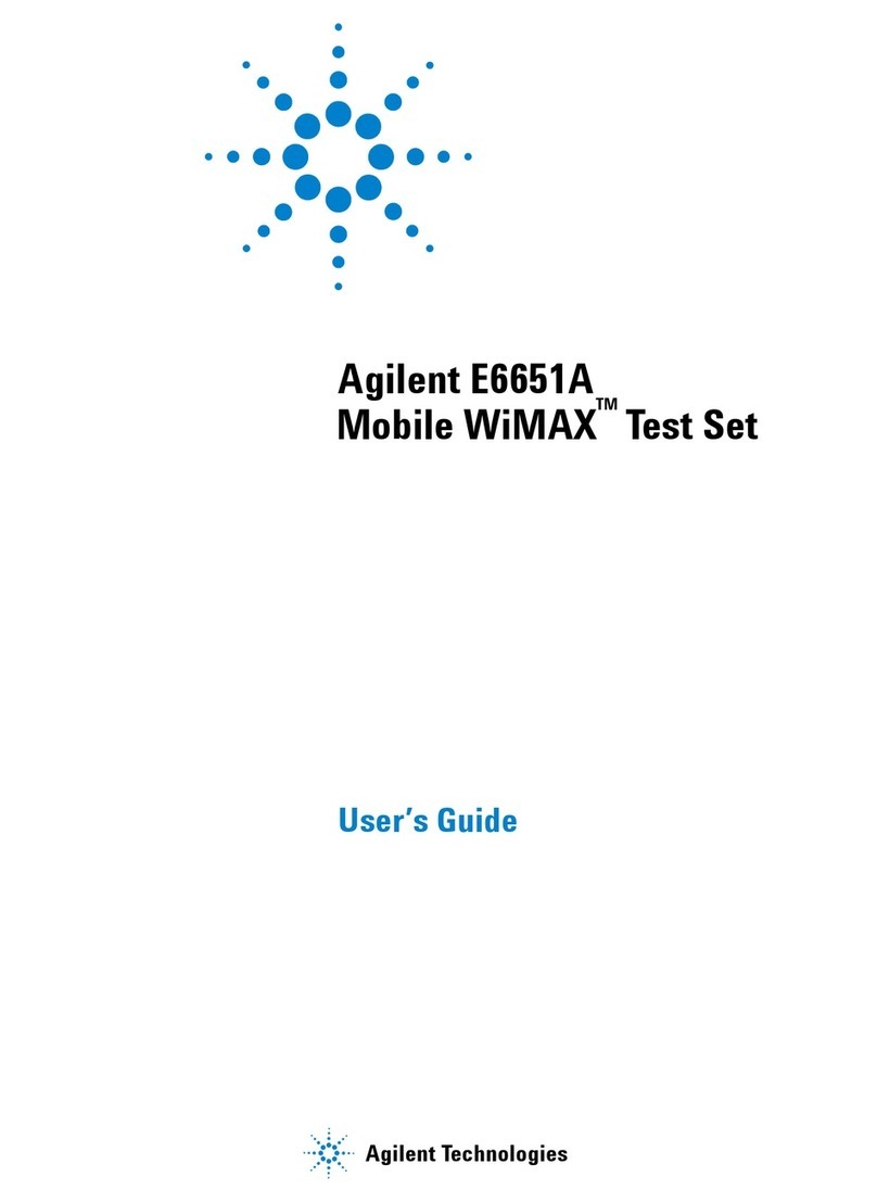 Agilent Technologies E6651A User manual