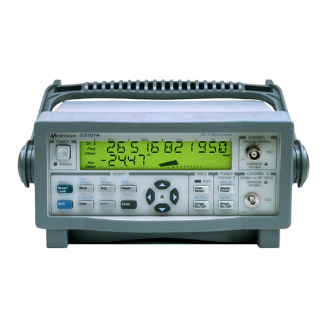Agilent Technologies 53151A operating guide