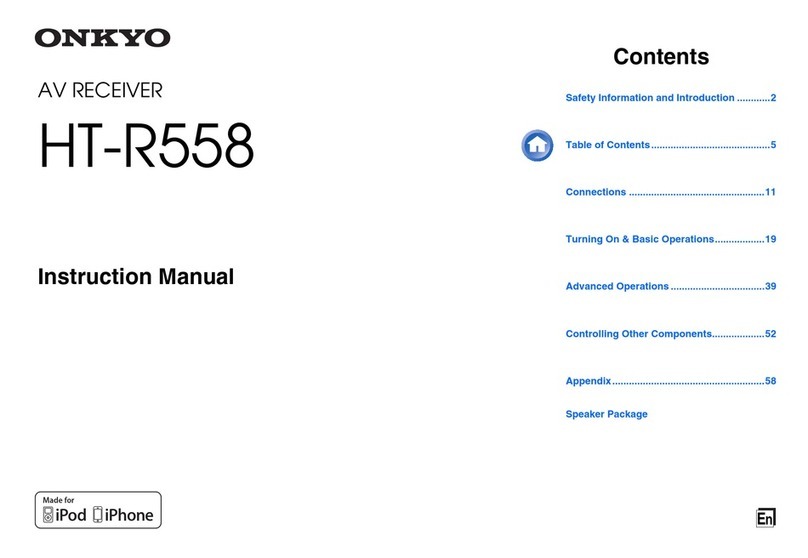 Onkyo HT-R558 instruction manual