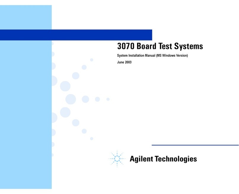Agilent Technologies 3070 Series User guide