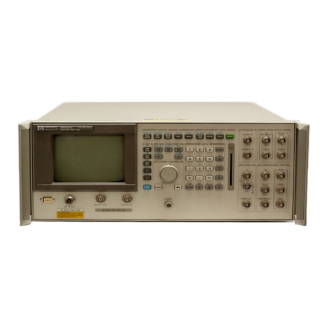 Agilent Technologies 8922M User manual Agilent Technologies 8922M User manual