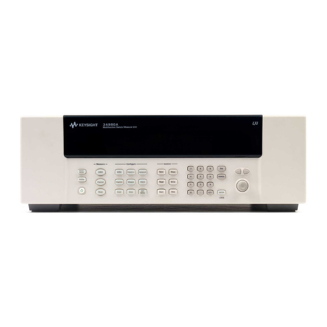 Agilent Technologies Agilent 34980A User manual