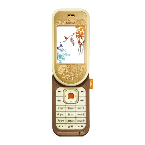 Nokia 7370 - Cell Phone 10 MB User manual