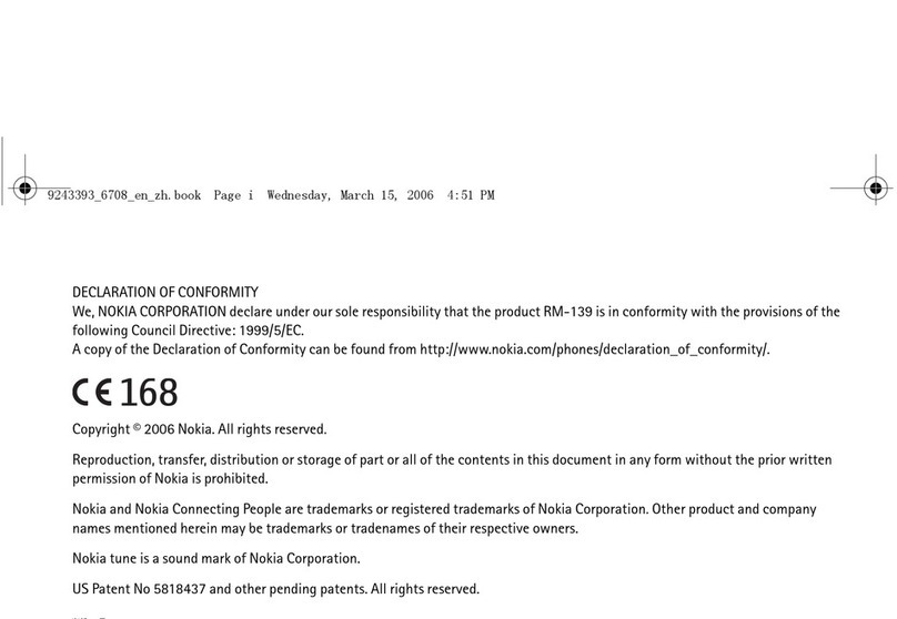 Nokia 6708 - Cell Phone 18 MB User manual