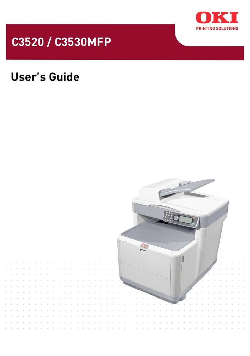 Oki C3520 User manual