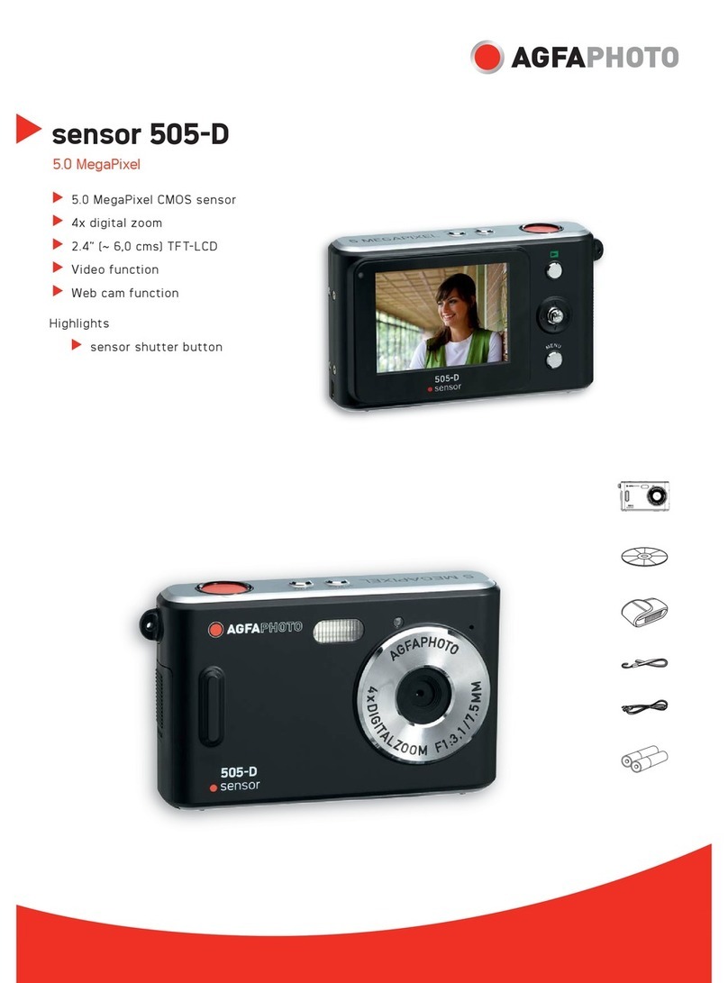 AgfaPhoto sensor 505-D User manual