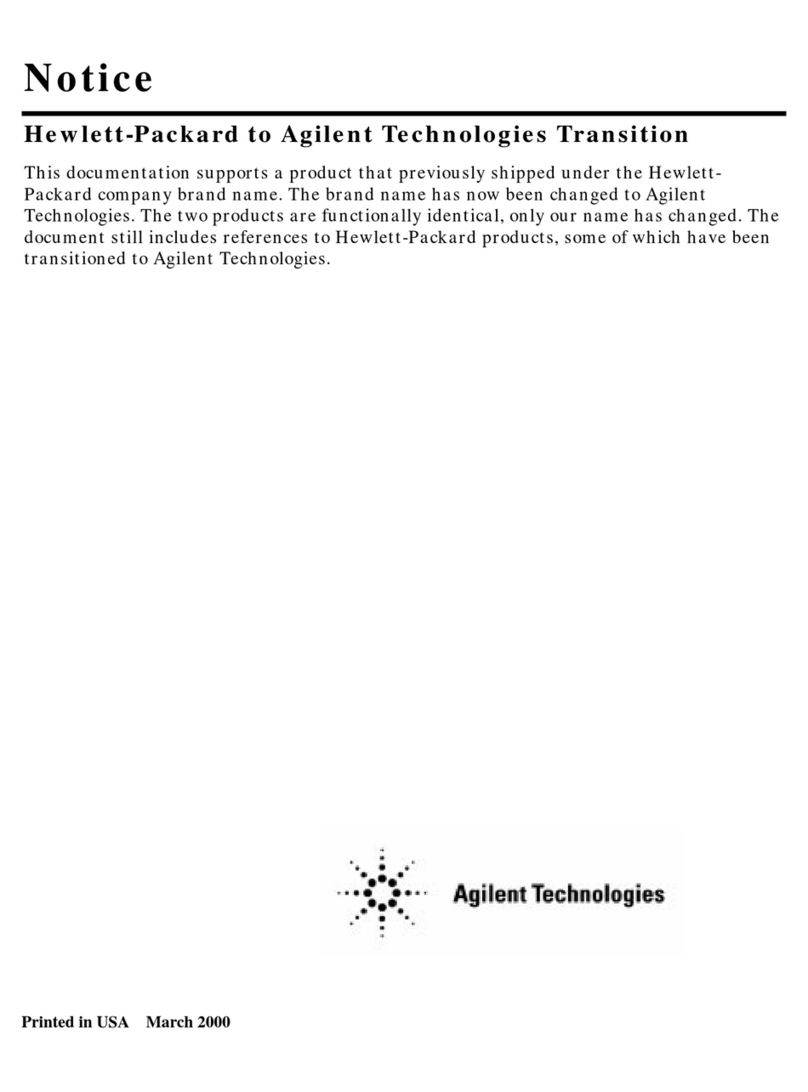 Agilent Technologies HP 8566B Owner's manual Agilent Technologies HP 8566B Owner's manual