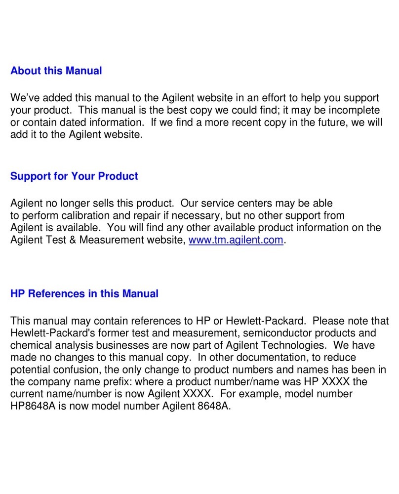HP 8081A Service manual