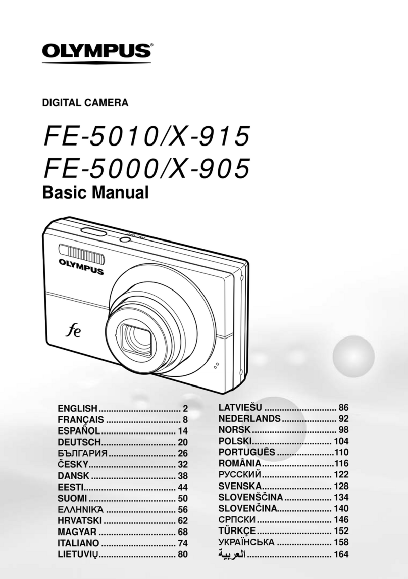 Olympus FE-5000 Installation guide
