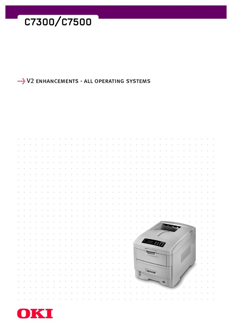 Oki C7500 User manual