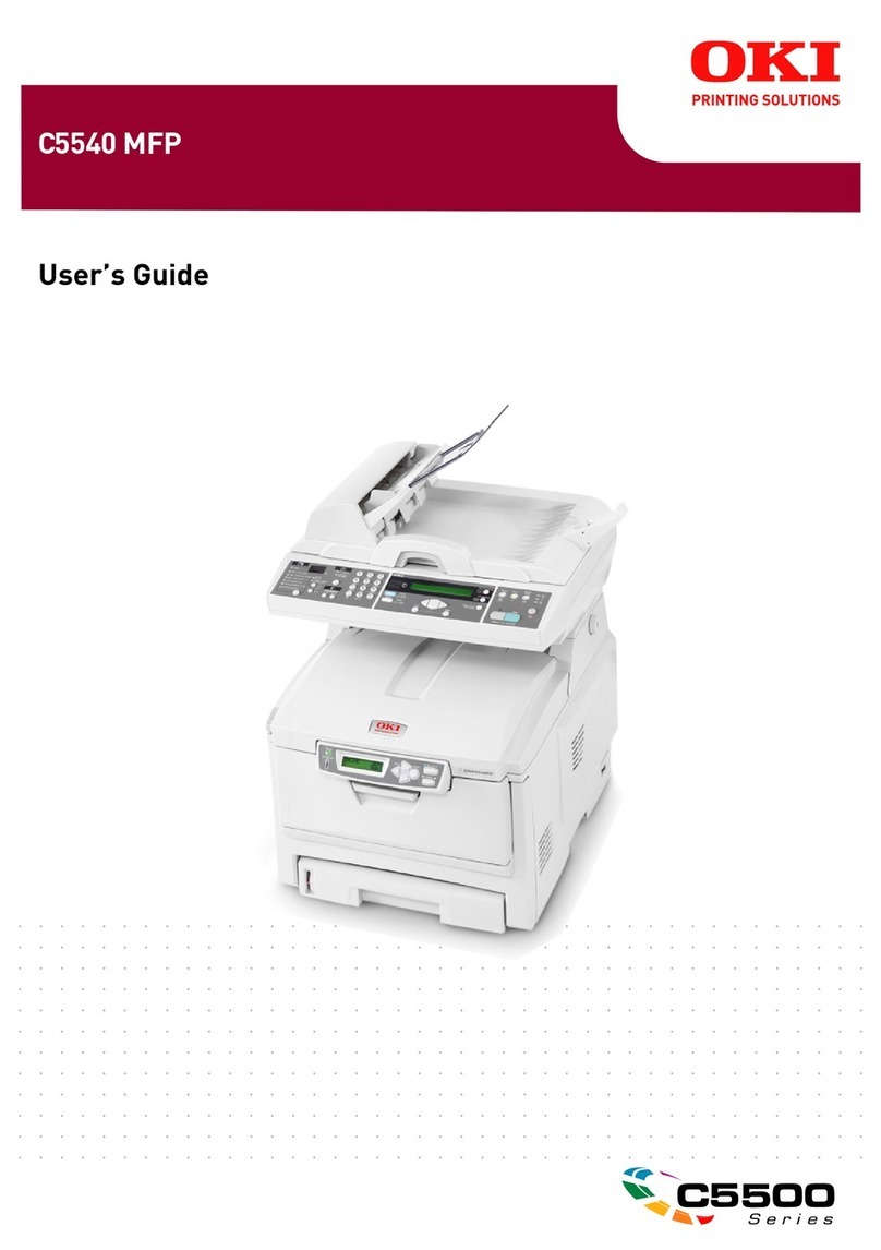 Oki C5540 User manual