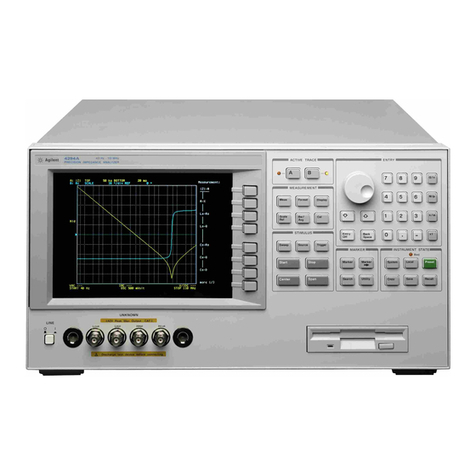 Agilent Technologies 4294A Programming manual