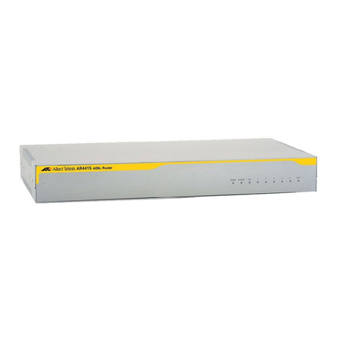 Allied Telesis AR410 user guide