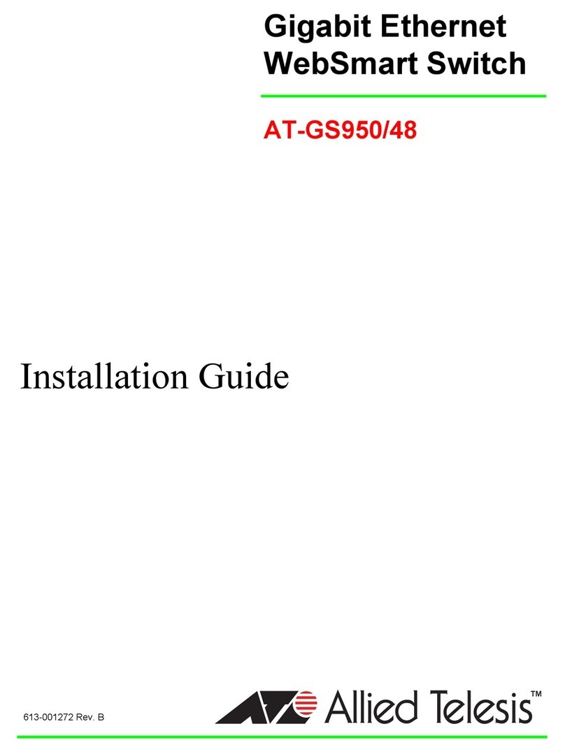 Allied Telesis AT-GS950/48 User manual