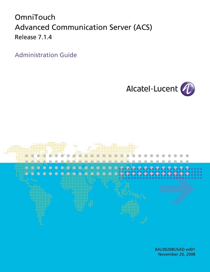 Alcatel-Lucent OmniTouch Instruction Manual