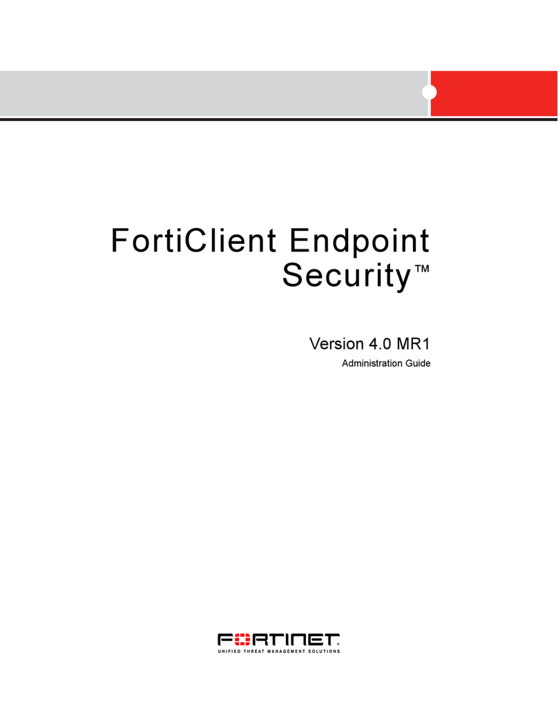 Fortinet FortiGate Voice 4.0 MR1 Administration guide