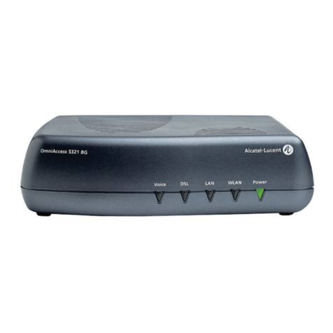 Alcatel-Lucent OmniAccess 5321 BG User manual