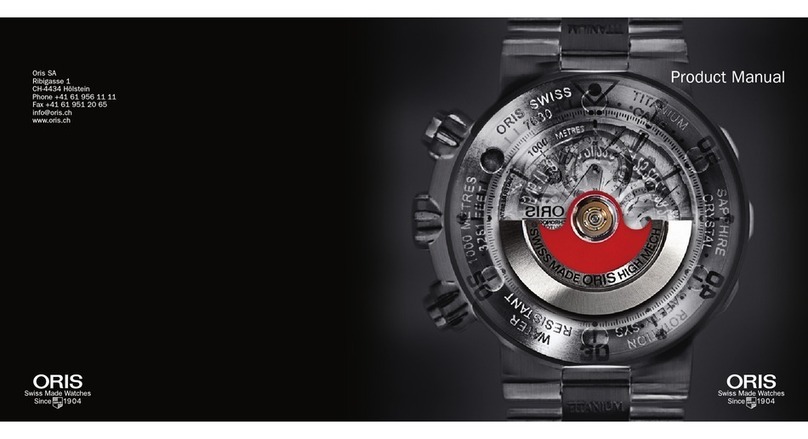 Oris Aquis product manual