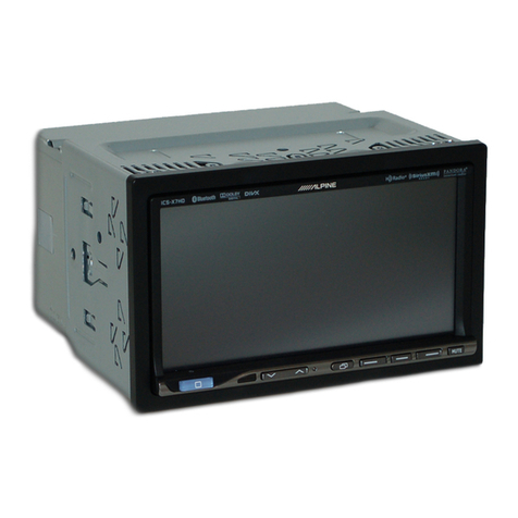 Alpine ICS-X7HD User manual