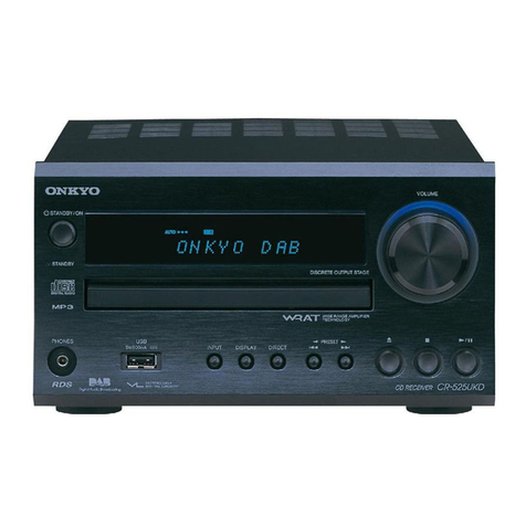 Onkyo CR-325UKD User manual