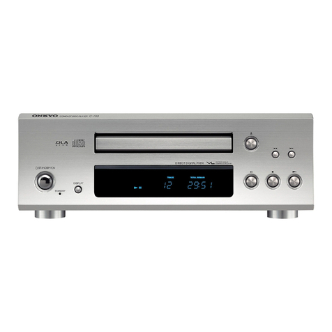 Onkyo C-733 User manual