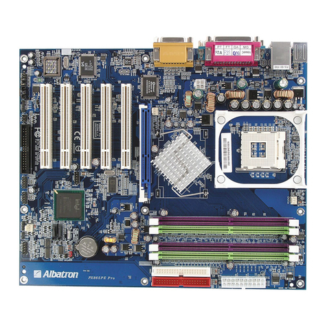 Albatron PX865PE Series user manual