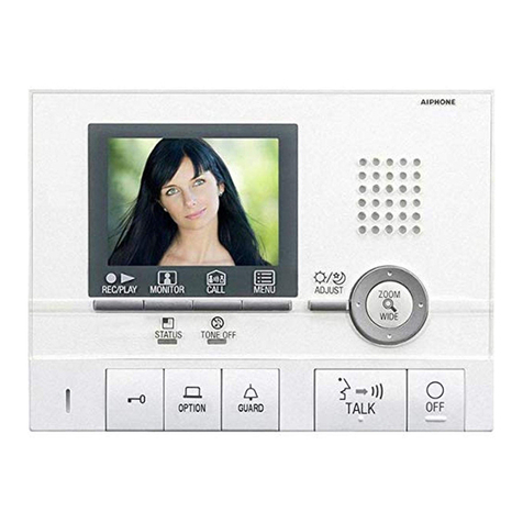 Aiphone GT SERIES Instruction Manual