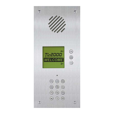 Aiphone TL-2000 User manual