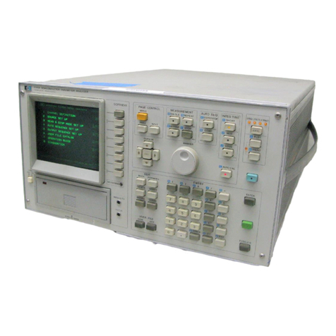 HP 4145A Operating and service manual