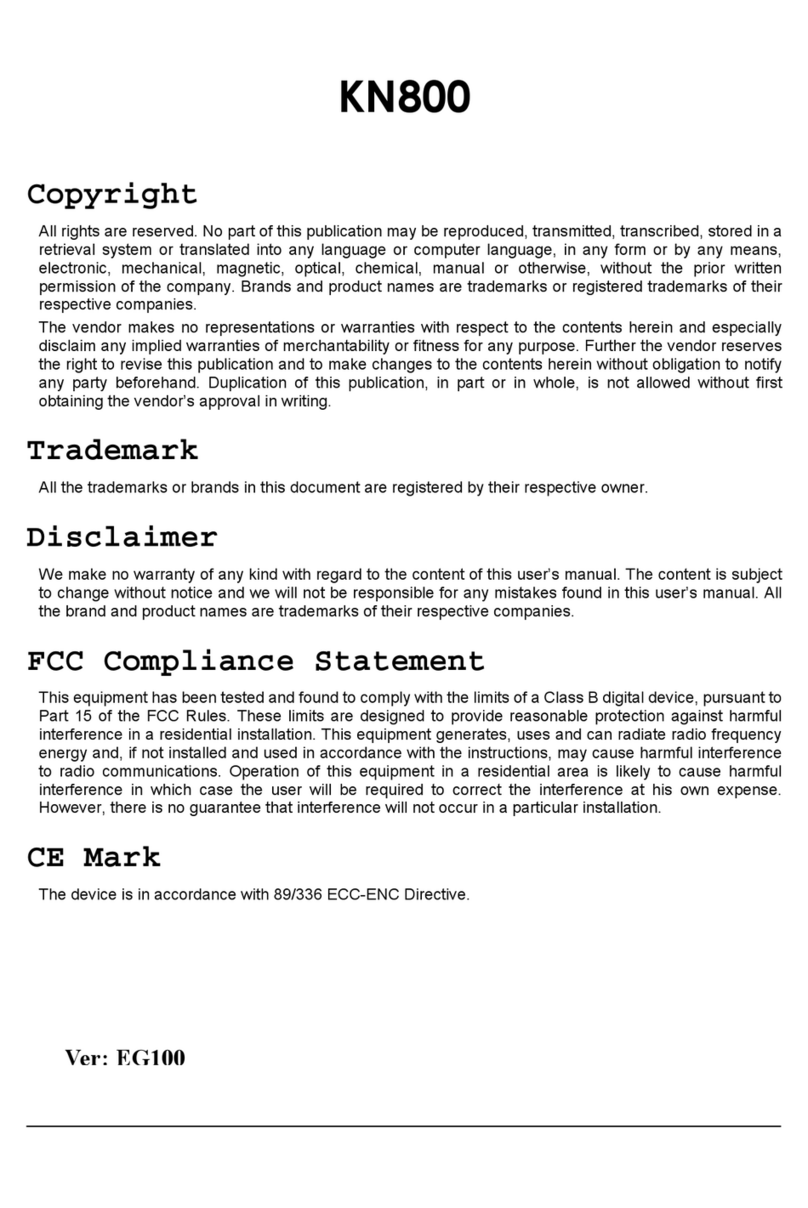 Albatron KN800 user manual