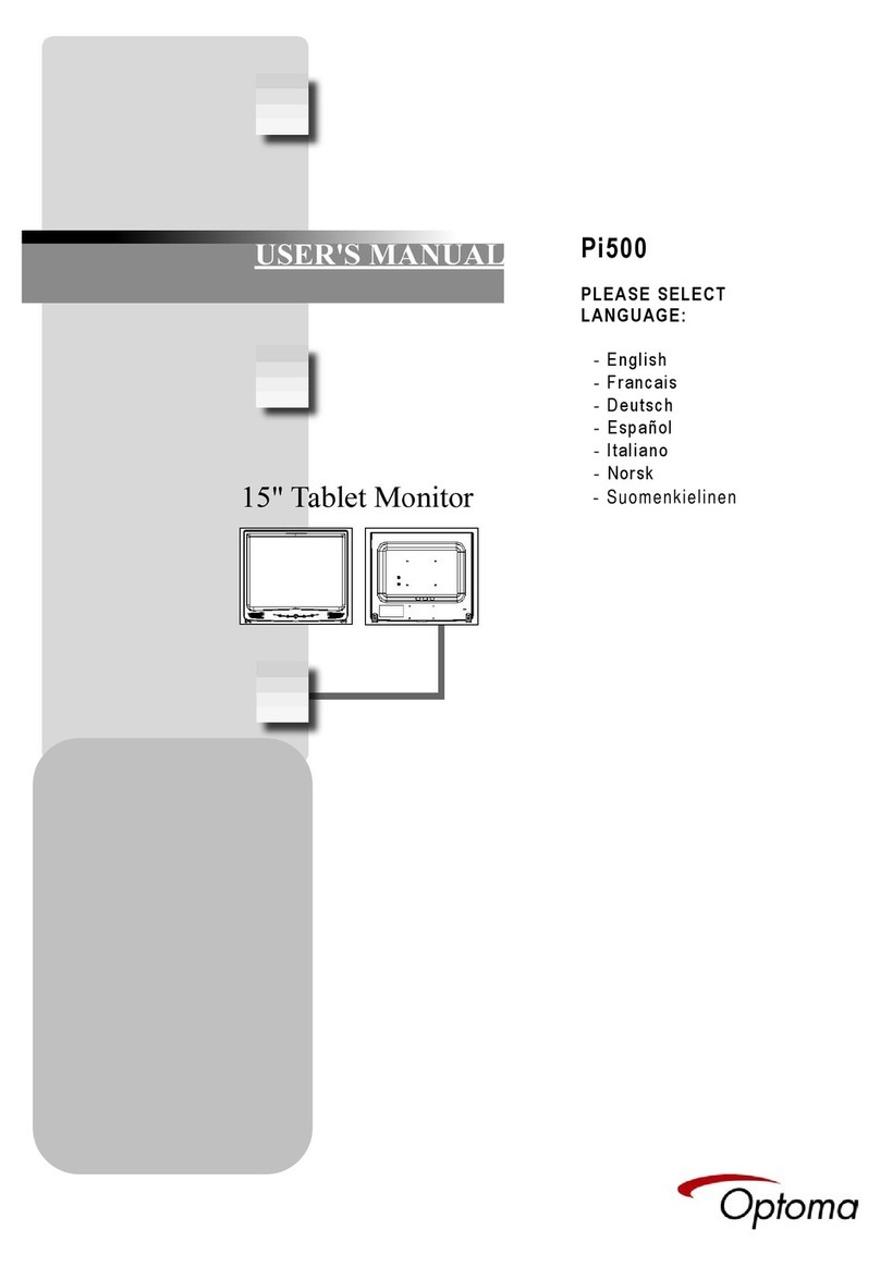 Optoma Pi500 user manual