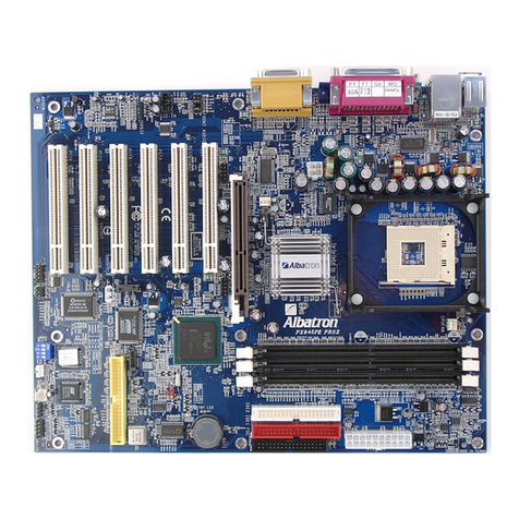 Albatron PX845PE Series user manual