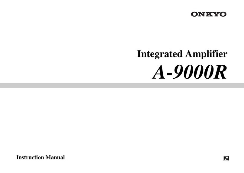 Onkyo A-9000R User manual