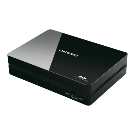 Onkyo UP-DT1 User manual