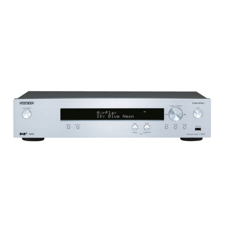 Onkyo T-4070 instruction manual