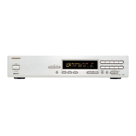 Onkyo T-4020 instruction manual