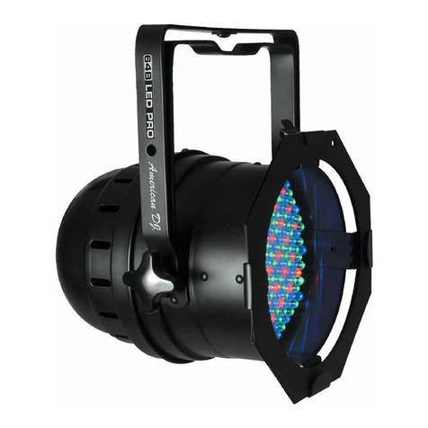 American DJ 64B LED PRO User manual