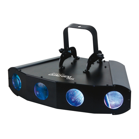 American DJ Quad Gem DMX User instructions American DJ Quad Gem DMX User instructions