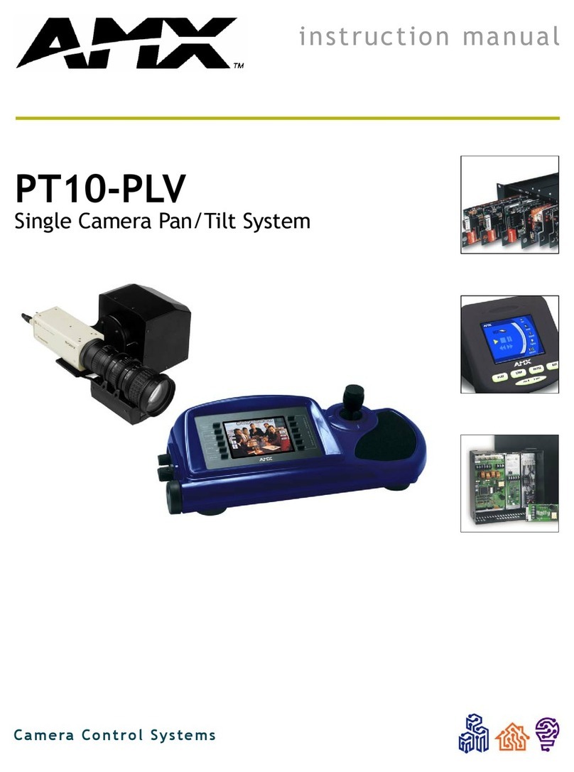 AMX PT10-PLV User manual